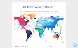 Britons Voting Abroad