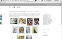 Ilsa Brittain web site slide